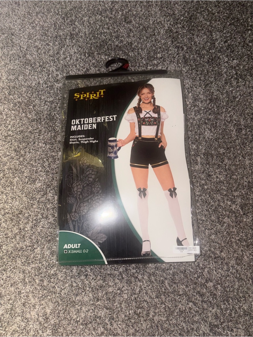 Spirit Women’s High Waist Black Shorts with Gold Trim
